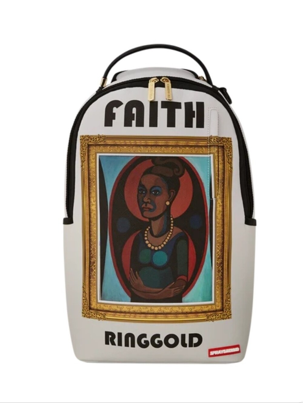 Faith Ringold  Self Portrait Backpack --SUPER LIMITED! SPRAYGROUND-Unisex